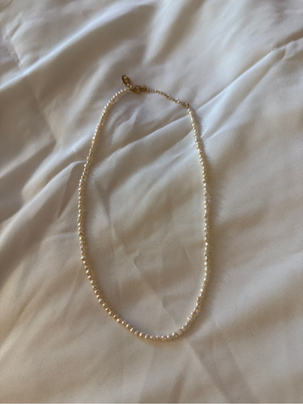 Delicate Pearl Necklace